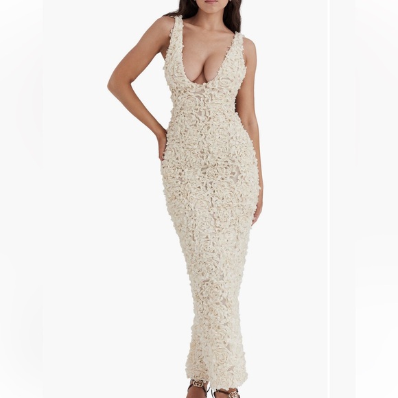 House of CB Dresses & Skirts - House of CB Carena 3D Floral Dress